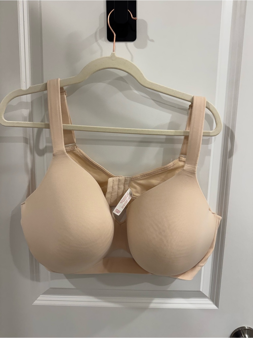Cacique by Lane Bryant Nude Front-Close Comfort Full Coverage Bra - 44DD